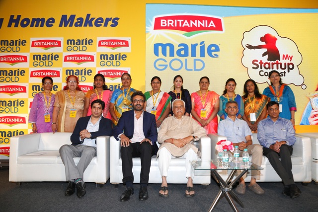 Image result for Britannia Marie Gold launches My Startup campaign to empower Indian homemakers